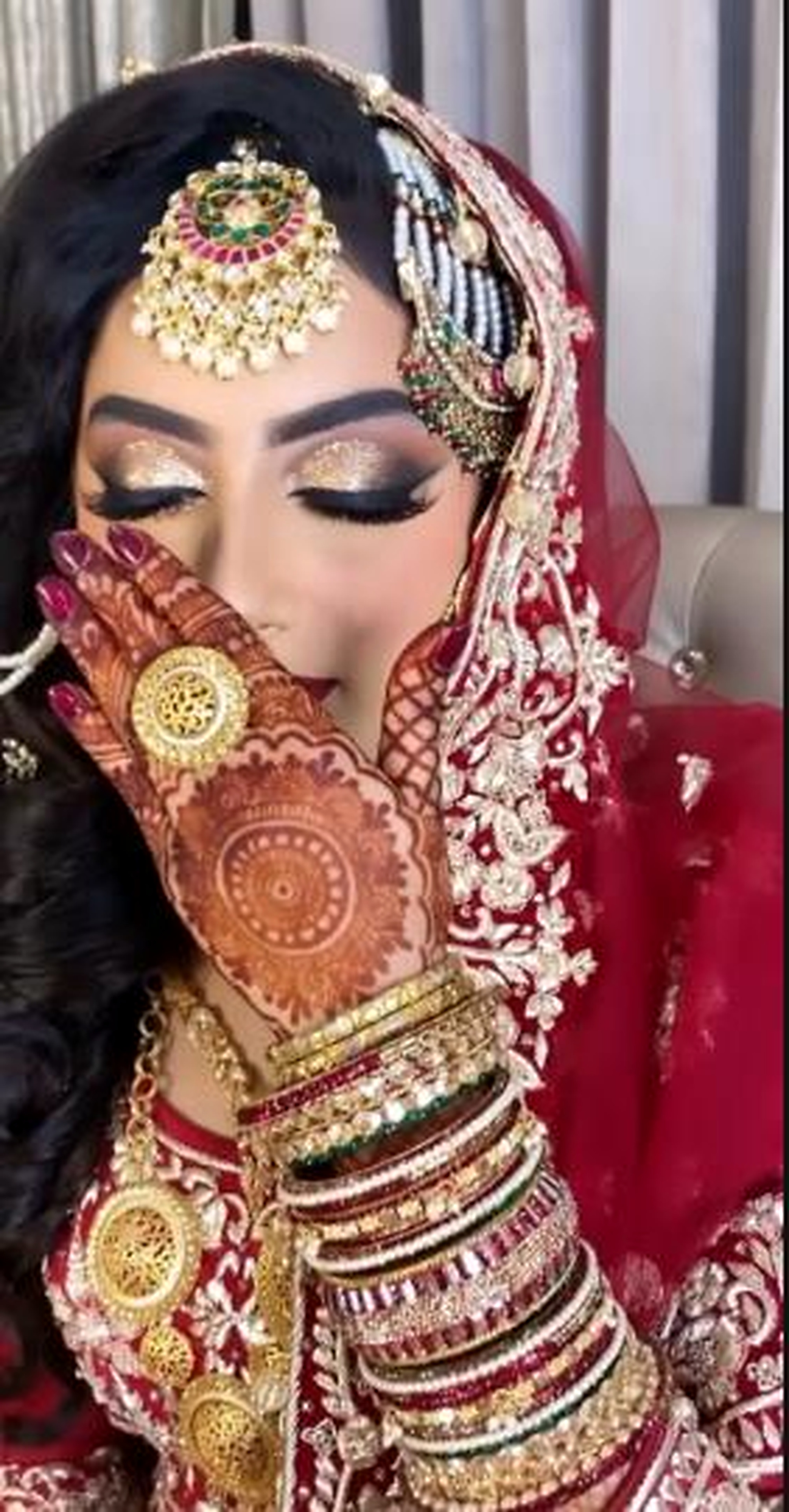 Nizami Bride makeup look
